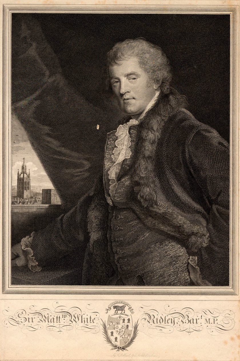 Sir Matthew White Ridley od R. Pollard