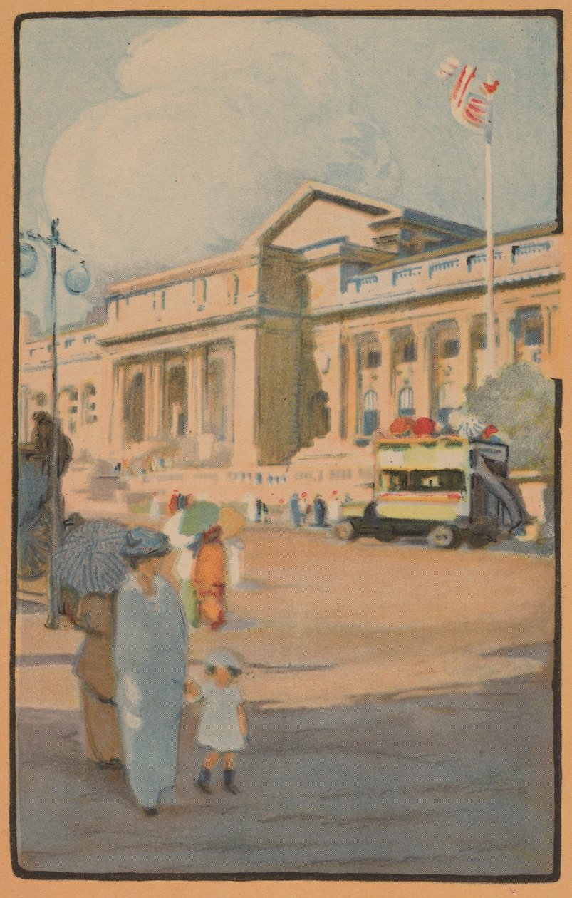 New York Public Library, 1914. od Rachael Robinson Elmer