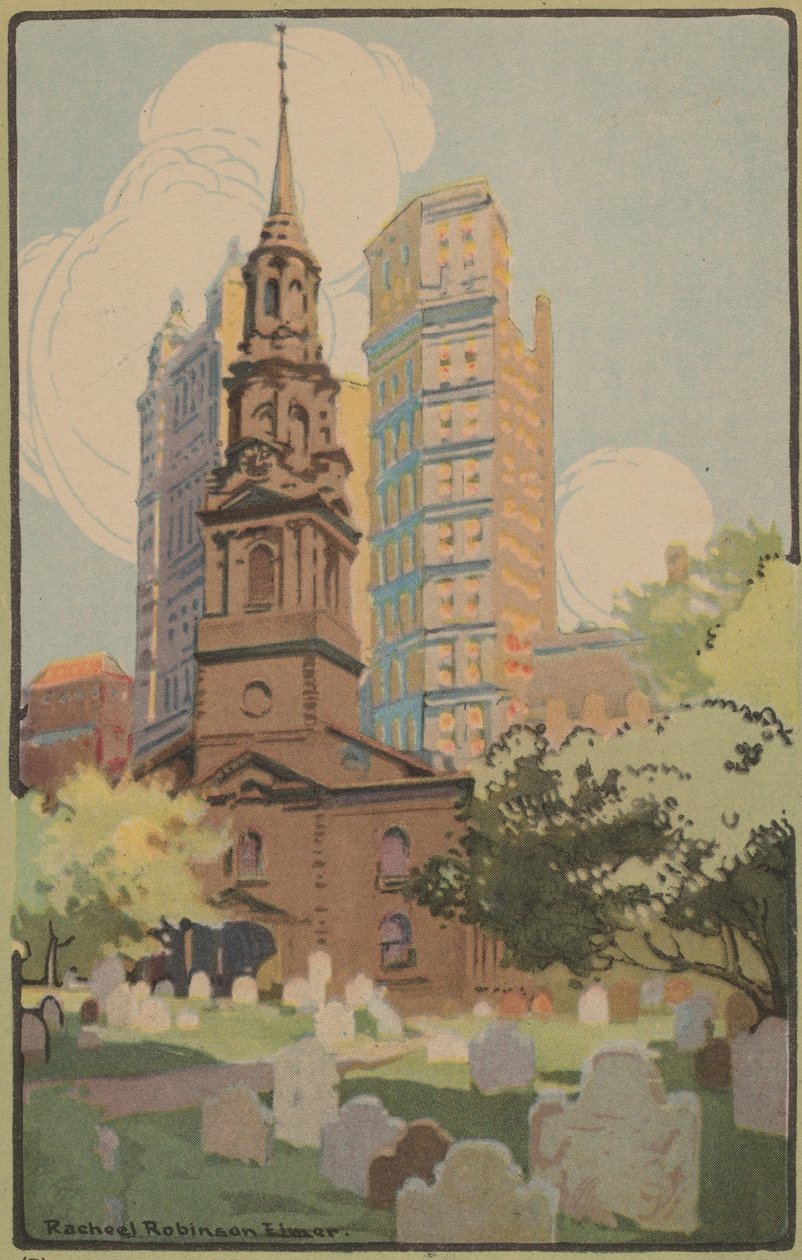 Kaple svatého Pavla, 1914. od Rachael Robinson Elmer