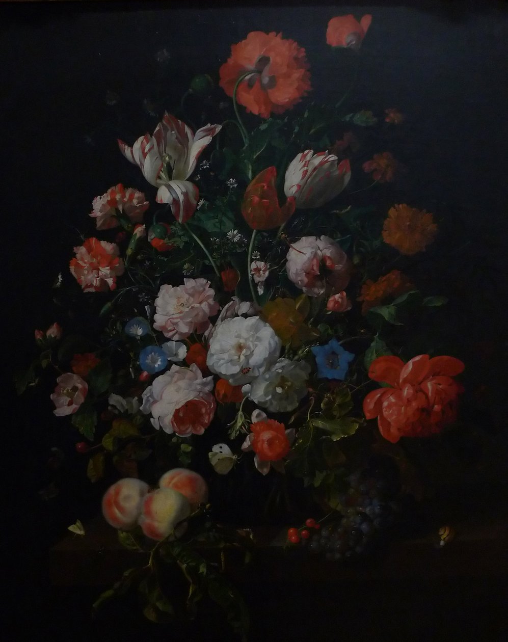 Zátiší s květinami od Rachel Ruysch