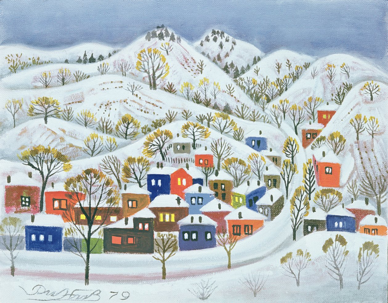 Zima, 1979 od Radi Nedelchev