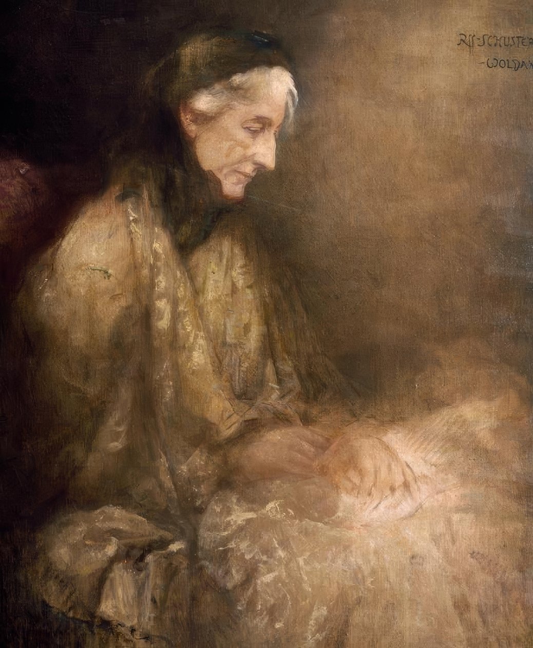Cosima Wagnerová od Raffael Schuster Woldan