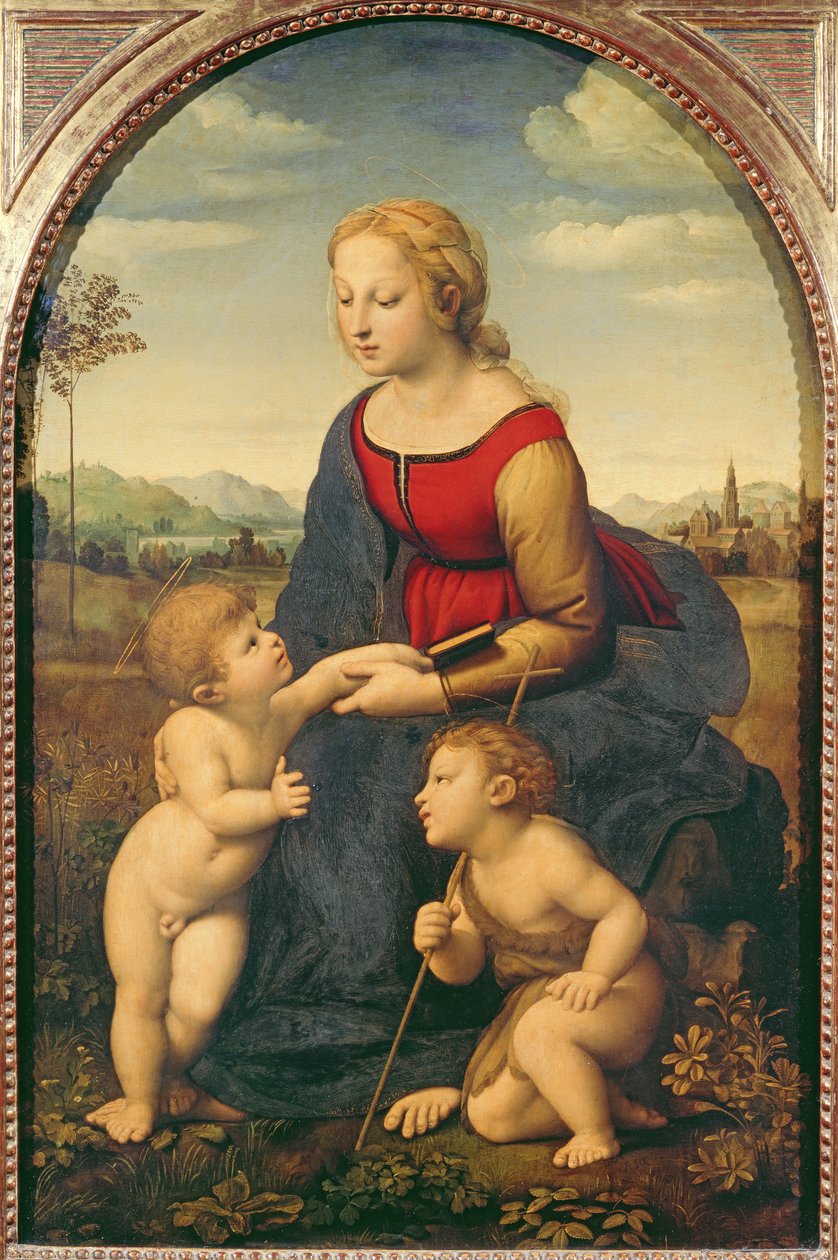 Krásná Jardiniere od Raffaello Sanzio Raphael