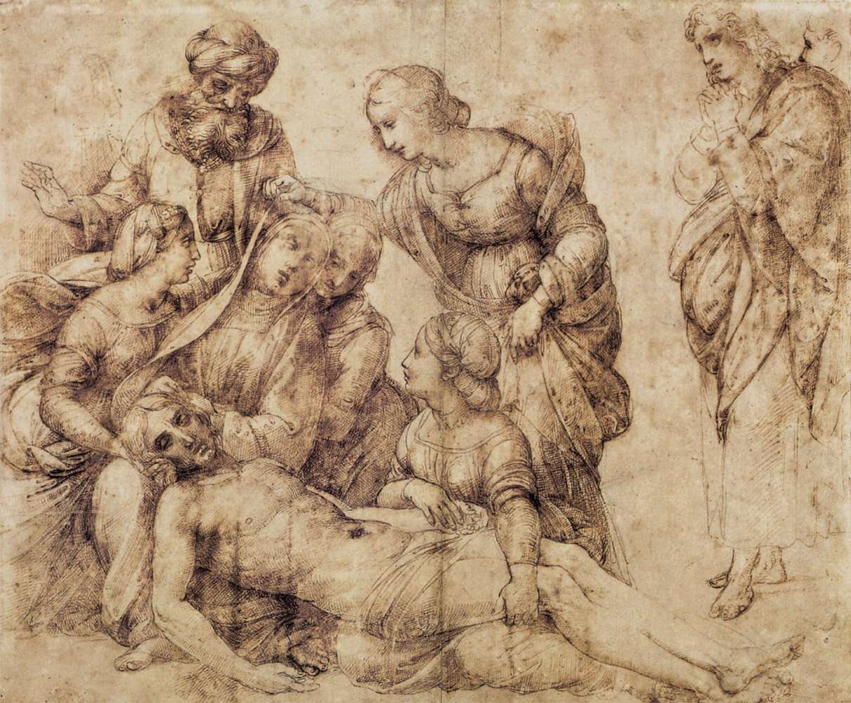 Lamentace od Raffaello Sanzio Raphael