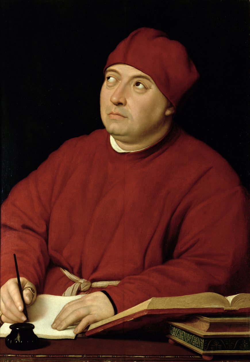 Portrét Tommasa Inghiramiho (1470-1516) od Raffaello Sanzio Raphael