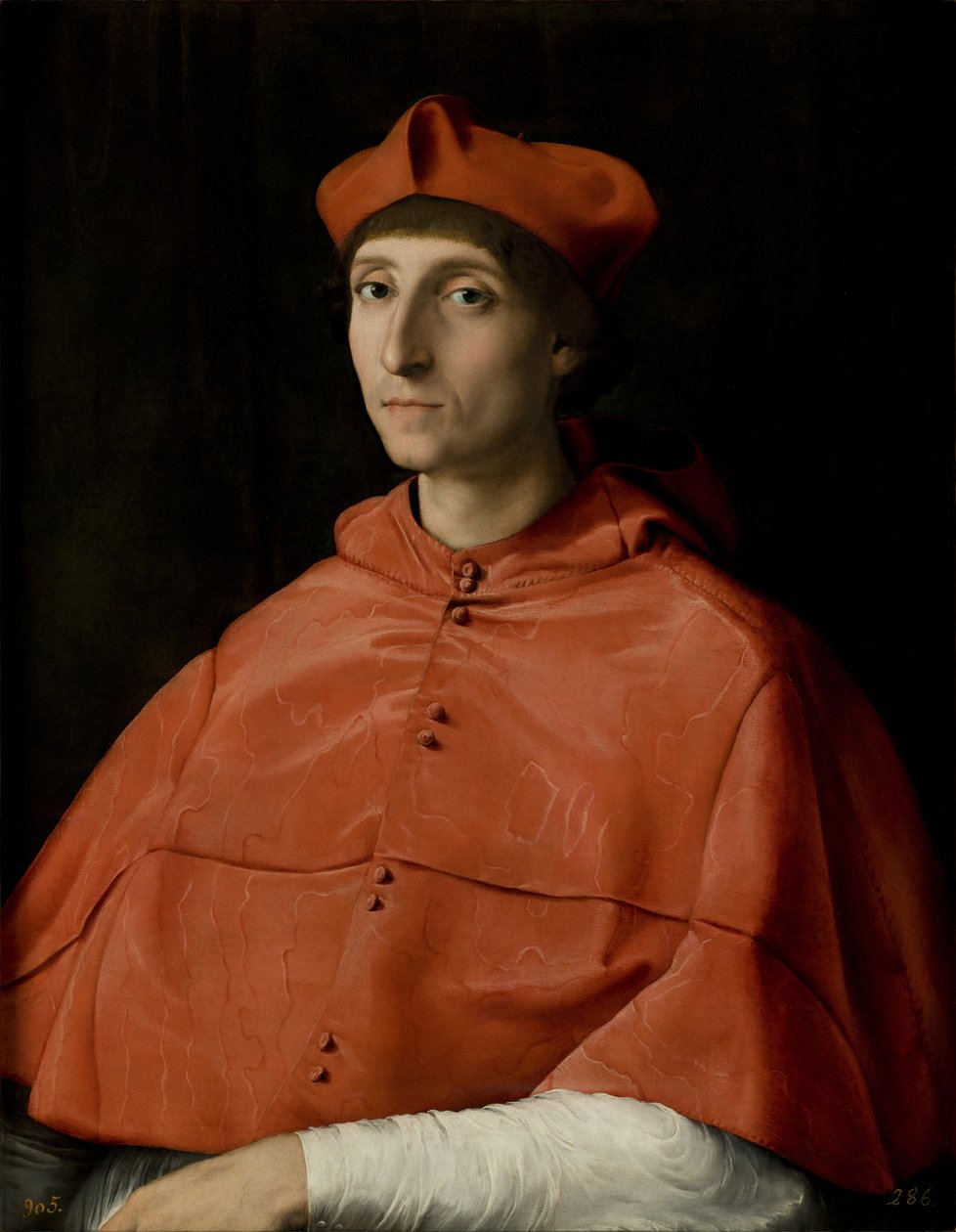 Portrét kardinála od Raffaello Sanzio Raphael