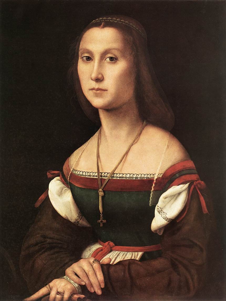 Portrét ženy od Raffaello Sanzio Raphael
