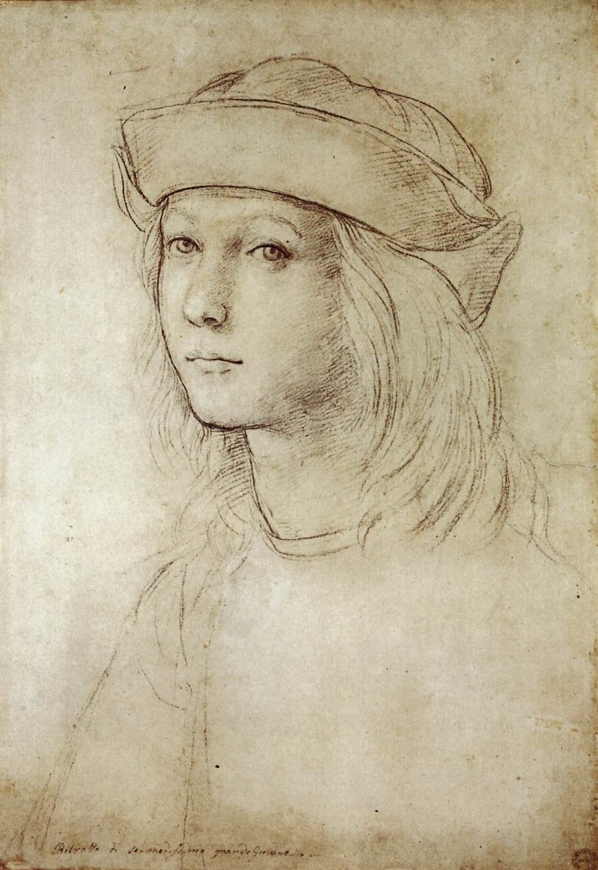 Autoportrét od Raffaello Sanzio Raphael