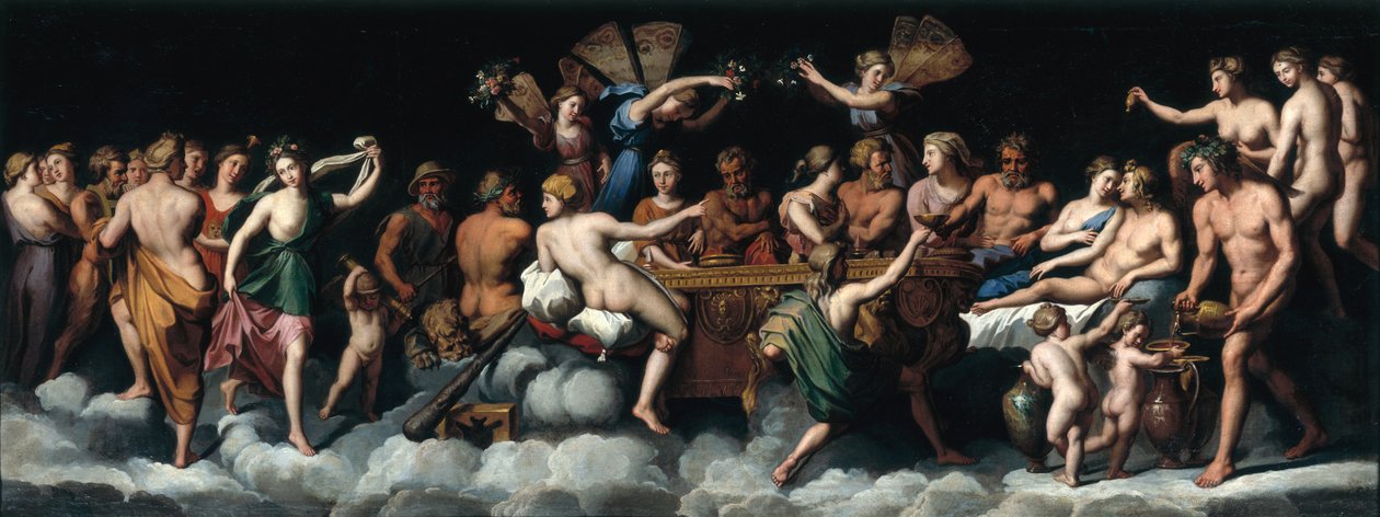 Banket bohů od Raffaello Sanzio Raphael