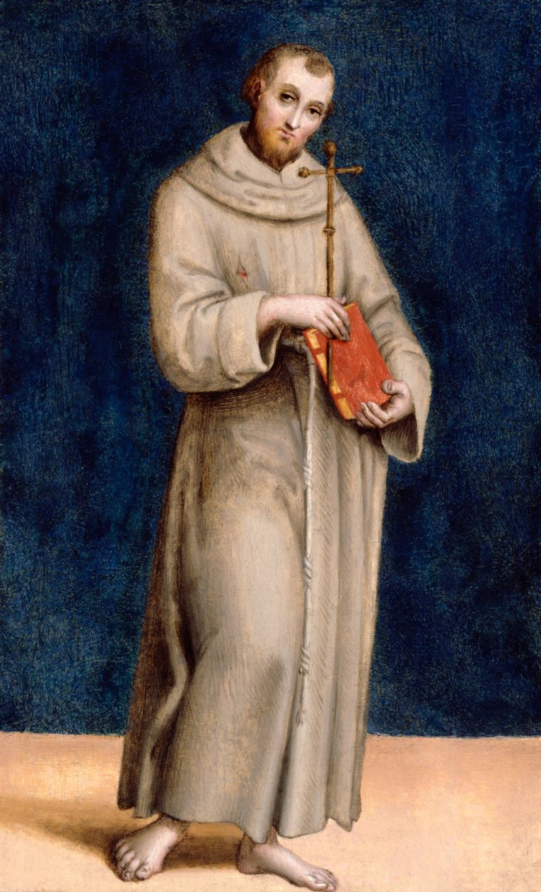 Svatý František z Assisi od Raffaello Sanzio Raphael