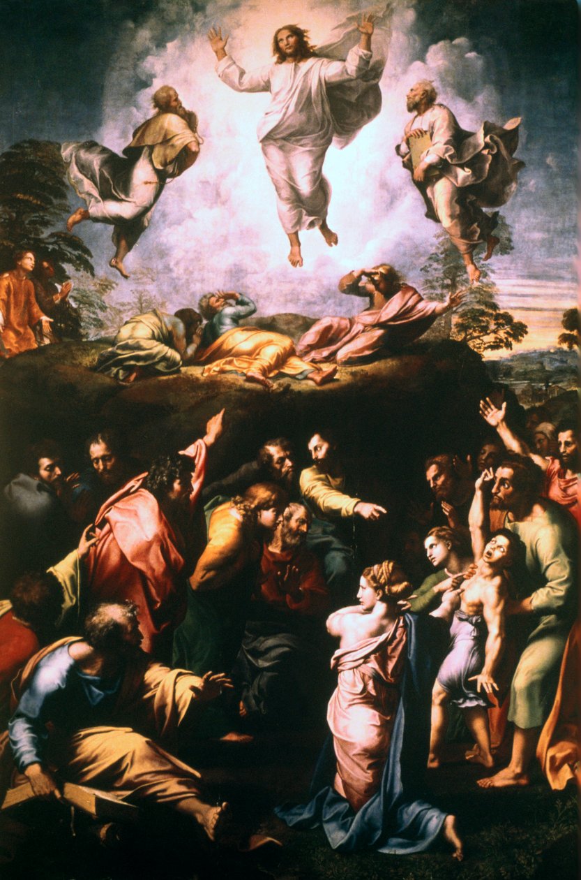 Proměna, c1519-1520 od Raffaello Sanzio Raphael
