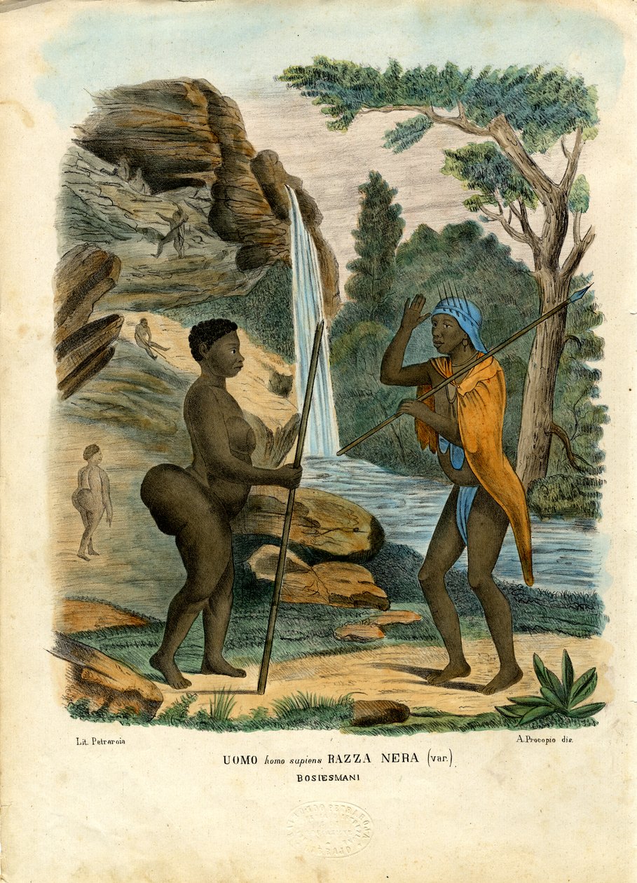Hotentoti, 1863-79 od Raimundo Petraroja