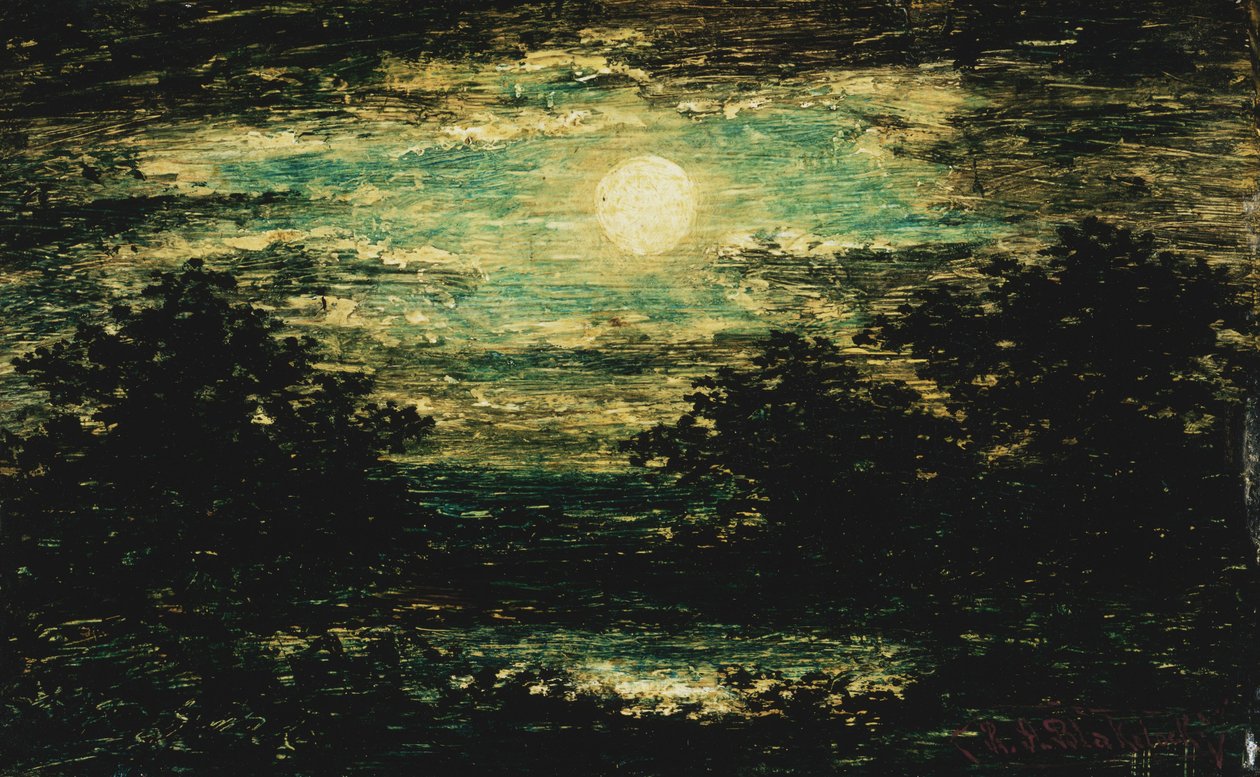 Měsíční svit od Ralph Albert Blakelock