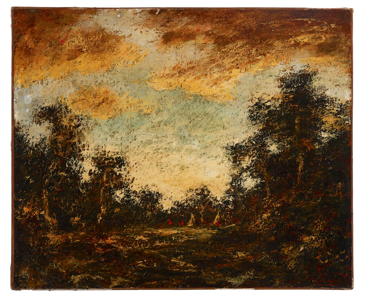 Ranní světlo od Ralph Albert Blakelock