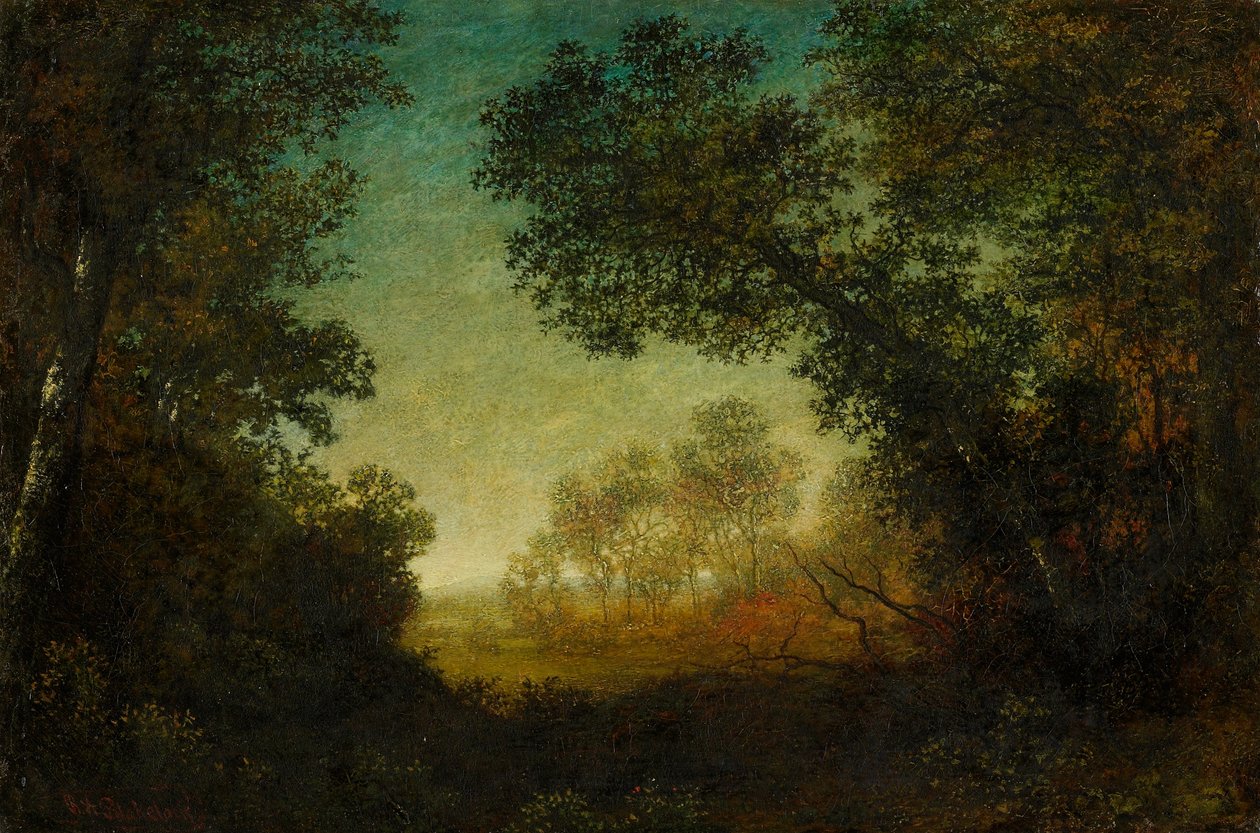 Vista, kolem roku 1890 od Ralph Albert Blakelock