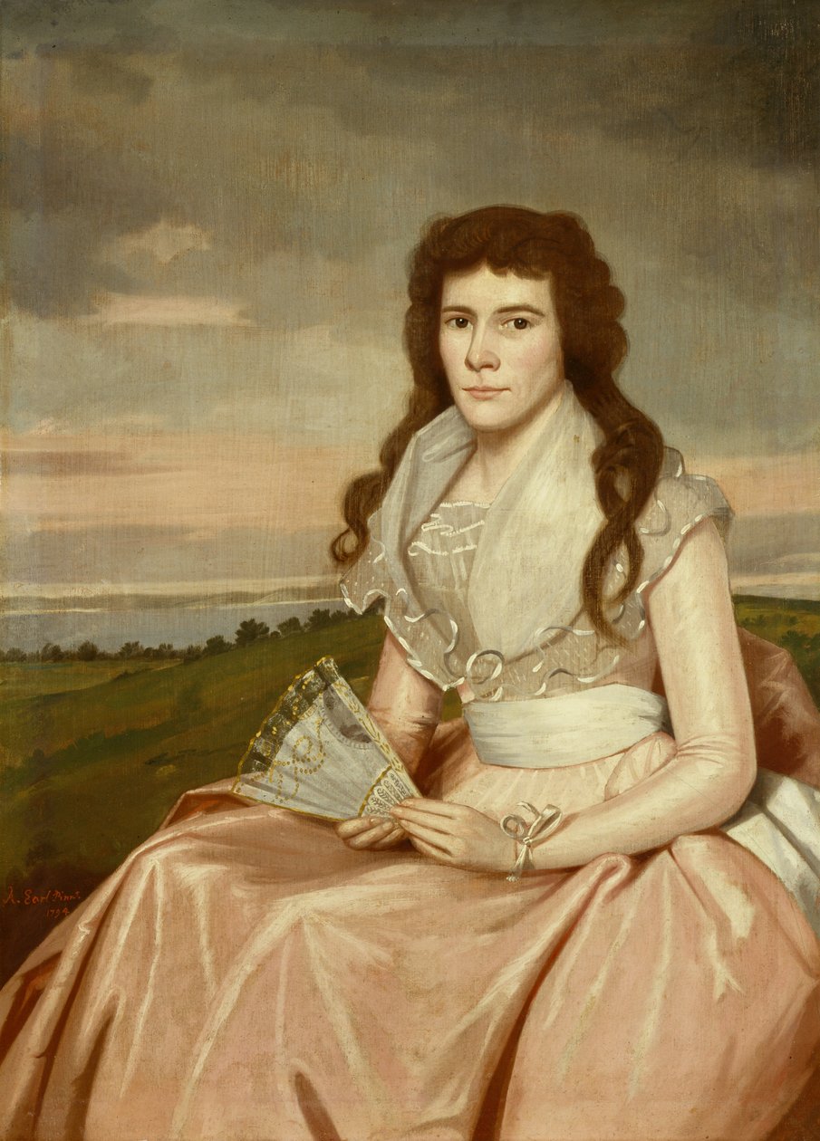 Lucy Bradley, 1794 od Ralph Earl