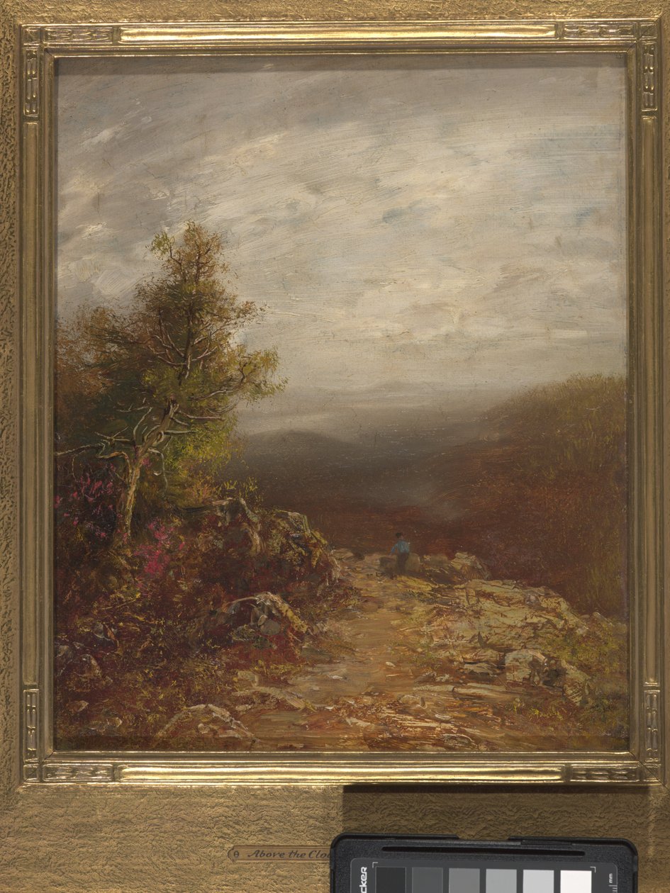 Nad mraky (olej na plátně) od Ralph Albert Blakelock