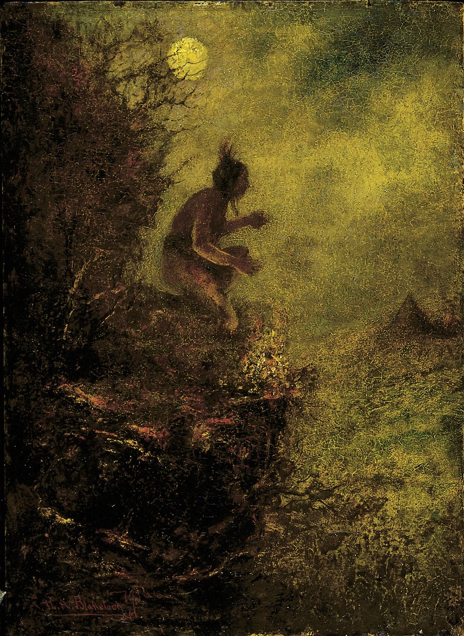 Signální oheň od Ralph Albert Blakelock