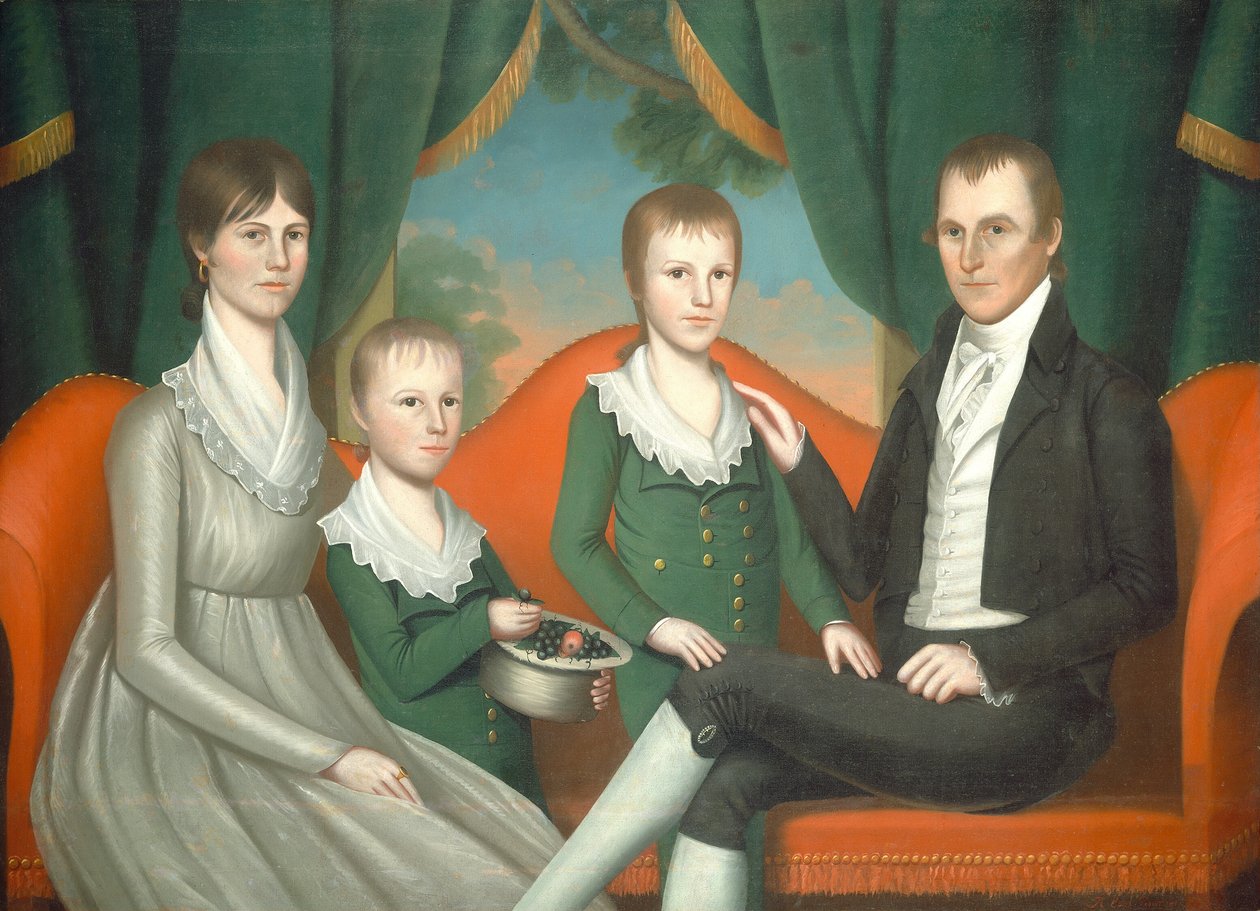 Rodinný portrét, 1804. od Ralph Earl