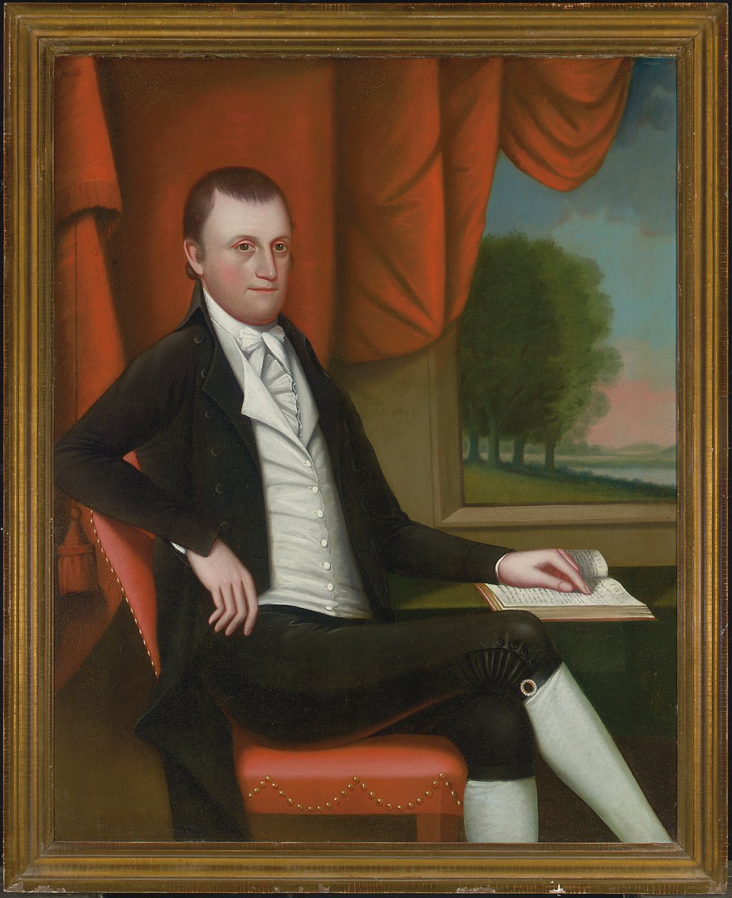 Pan Nathaniel Ruggles, 1804 od Ralph Eleaser Whiteside Earl