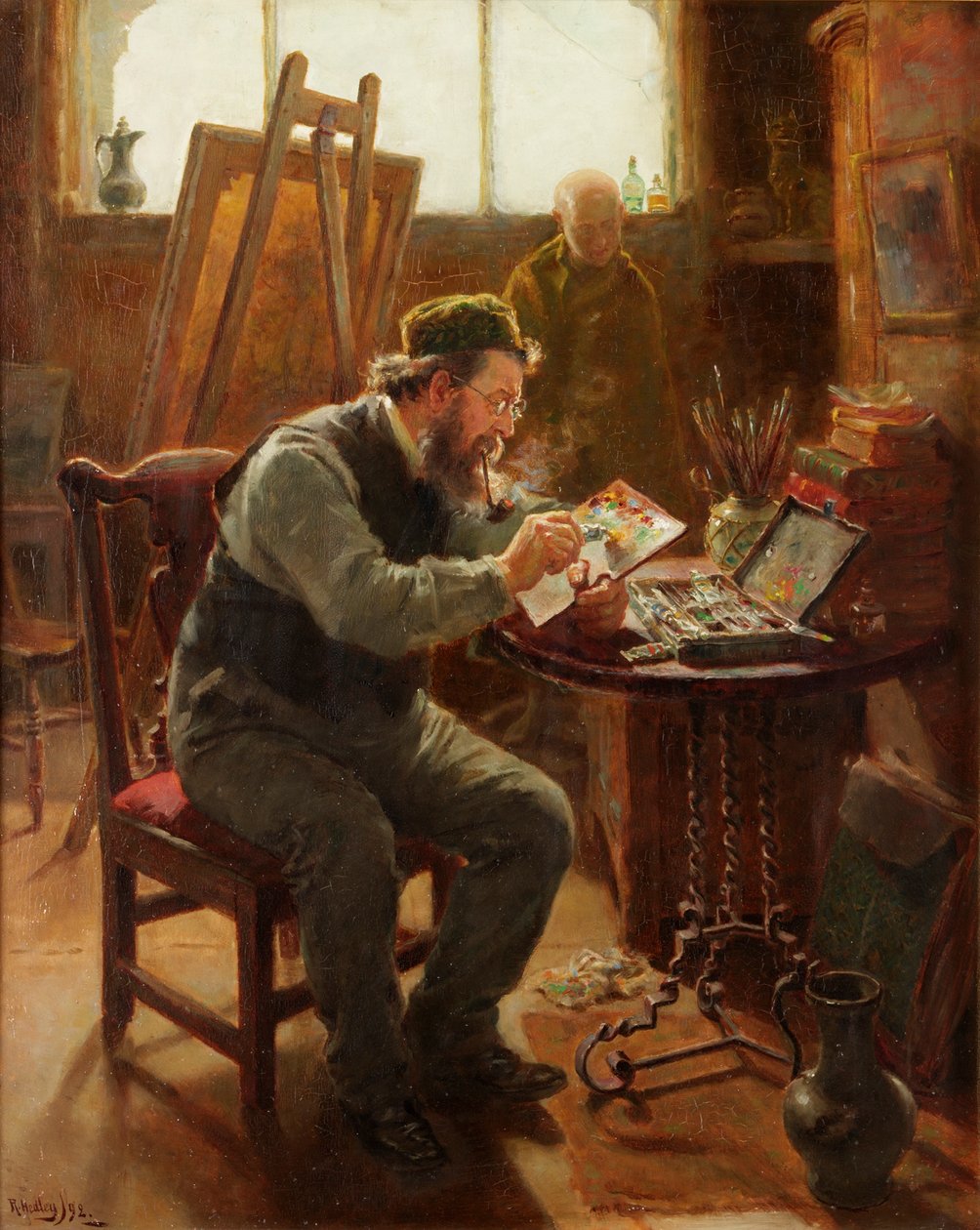 Portrét Stephena Brownlowa, 1892 od Ralph Hedley