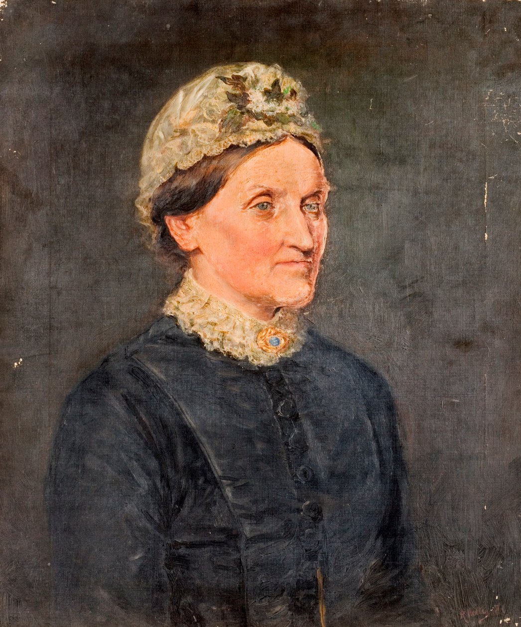 Portrét staré ženy, 1881 od Ralph Hedley