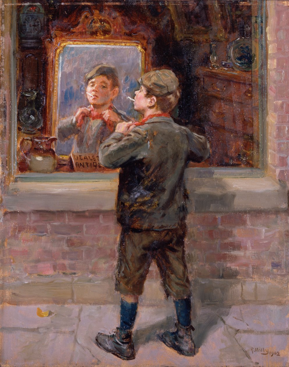 The Old Curiosity Shop, 1909 od Ralph Hedley
