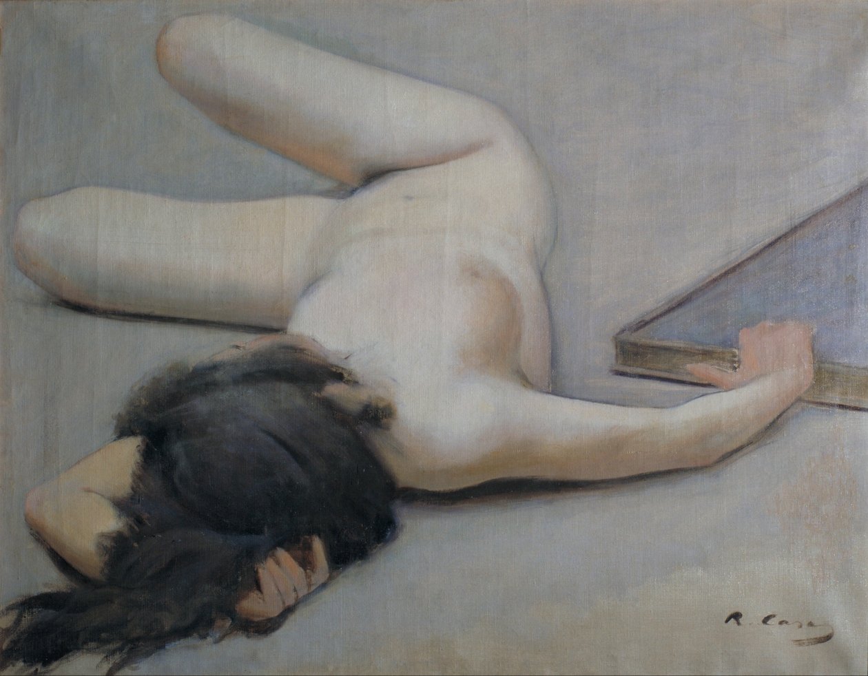 Ženský akt od Ramon Casas i Carbo