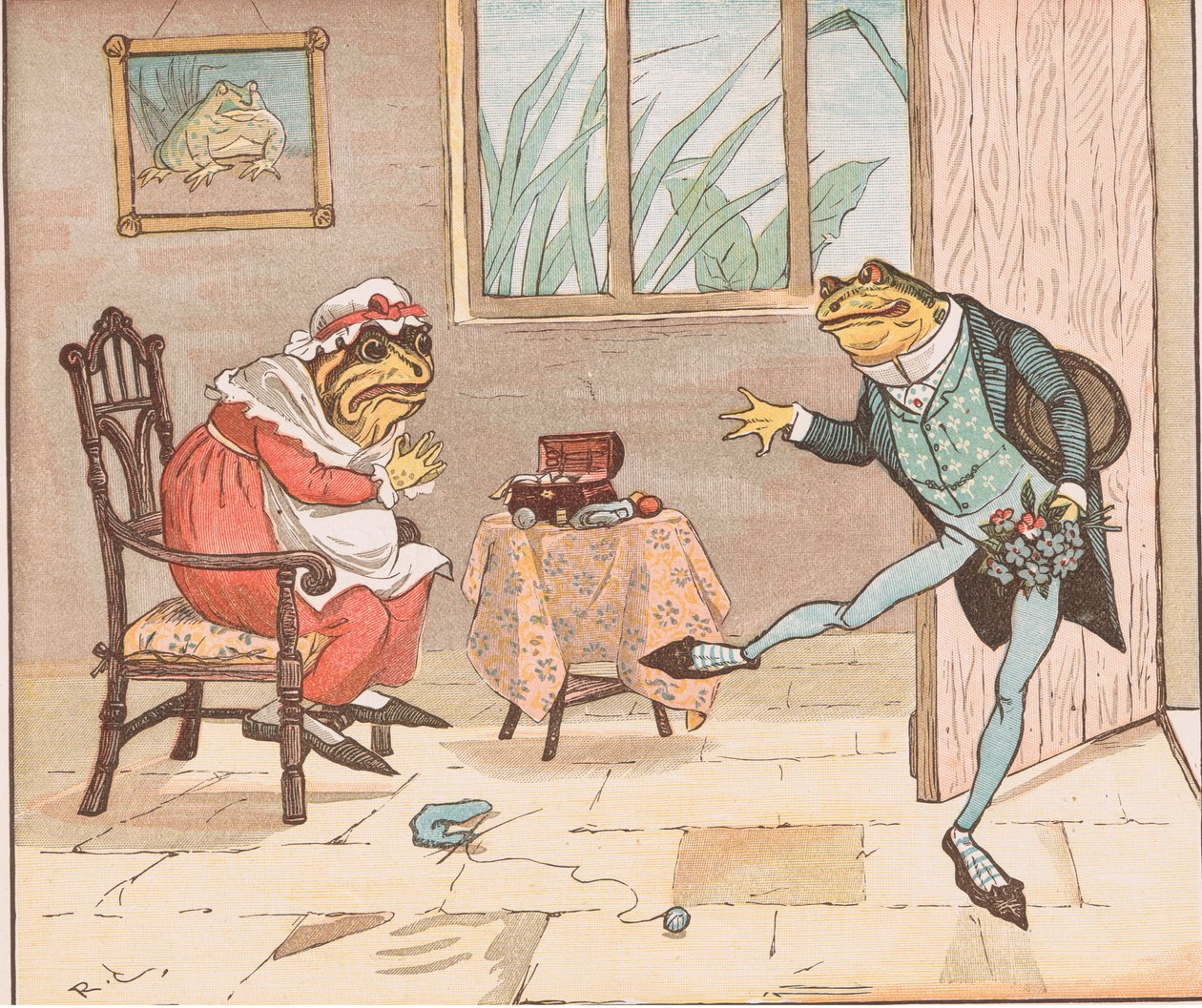 Žába, kterou by si namlouval od Randolph Caldecott