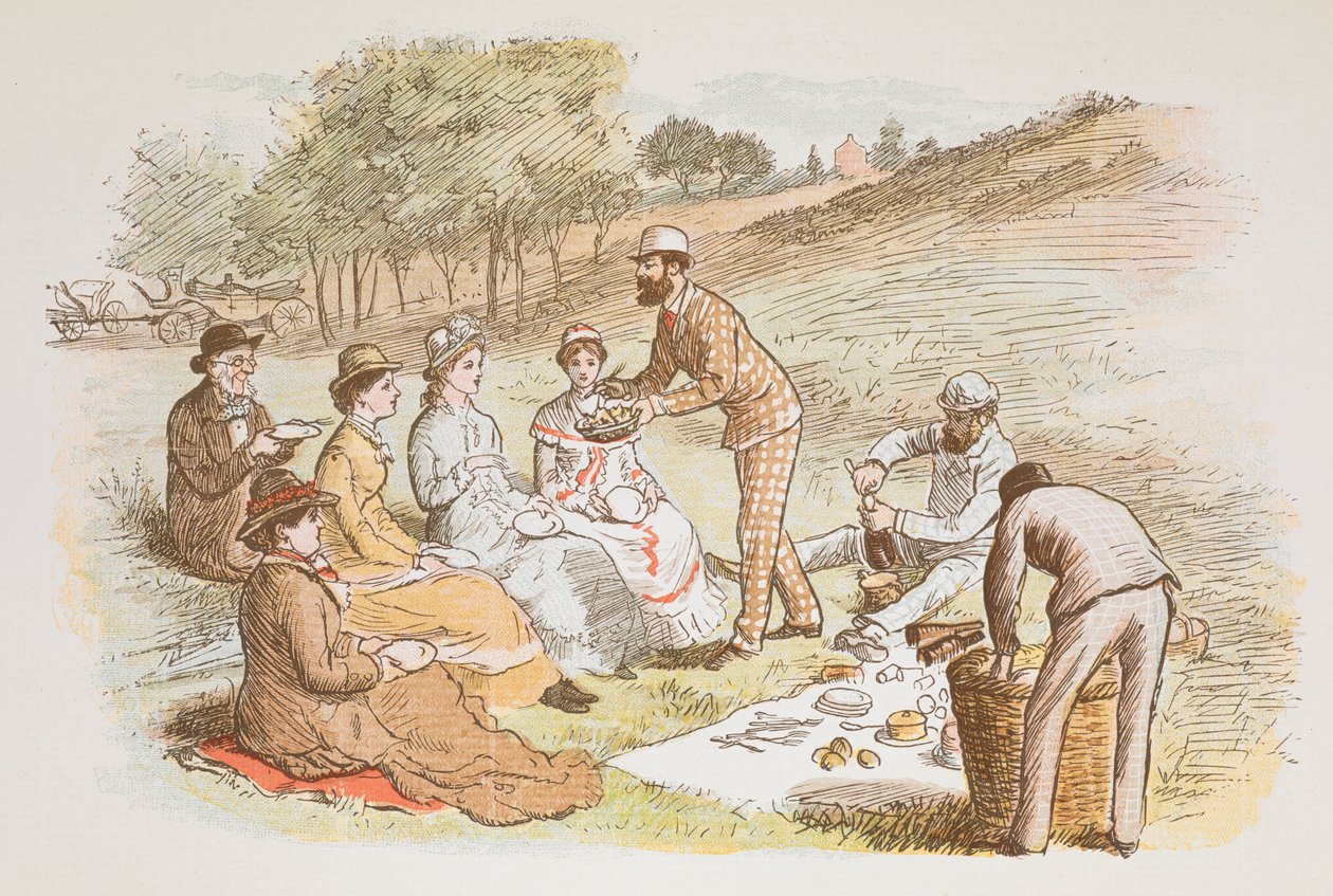 Piknik. od Randolph Caldecott