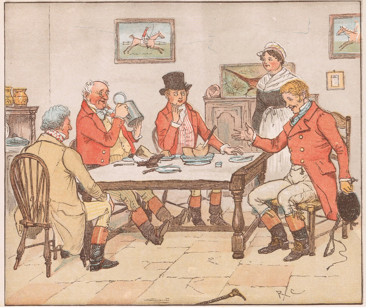 Průchod kolem plechovky, moji chlapci od Randolph Caldecott