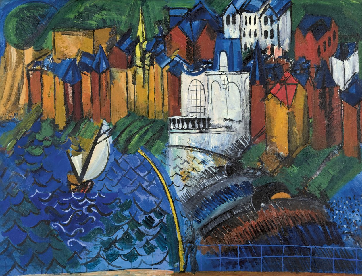 Modrý orchestr od Raoul Dufy