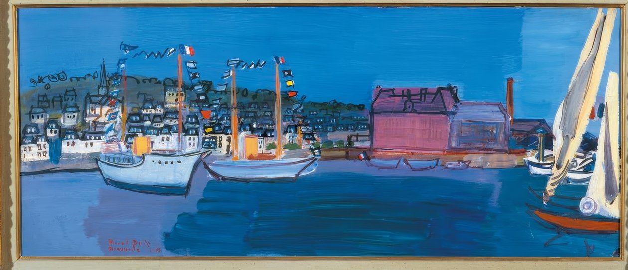 14. července v Deauville od Raoul Dufy