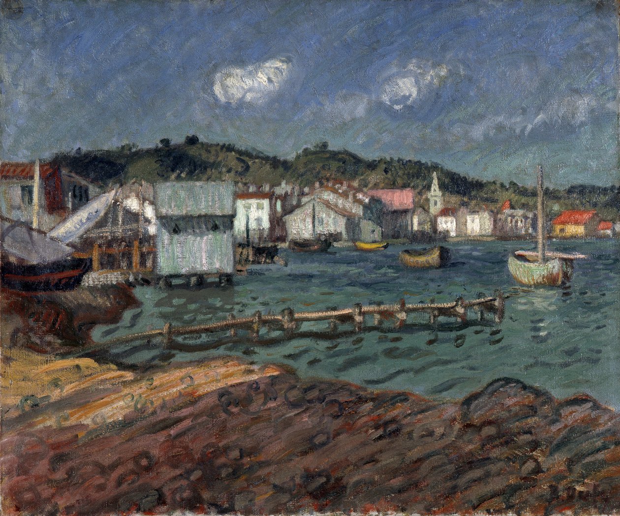 Přístav Martigues od Raoul Dufy