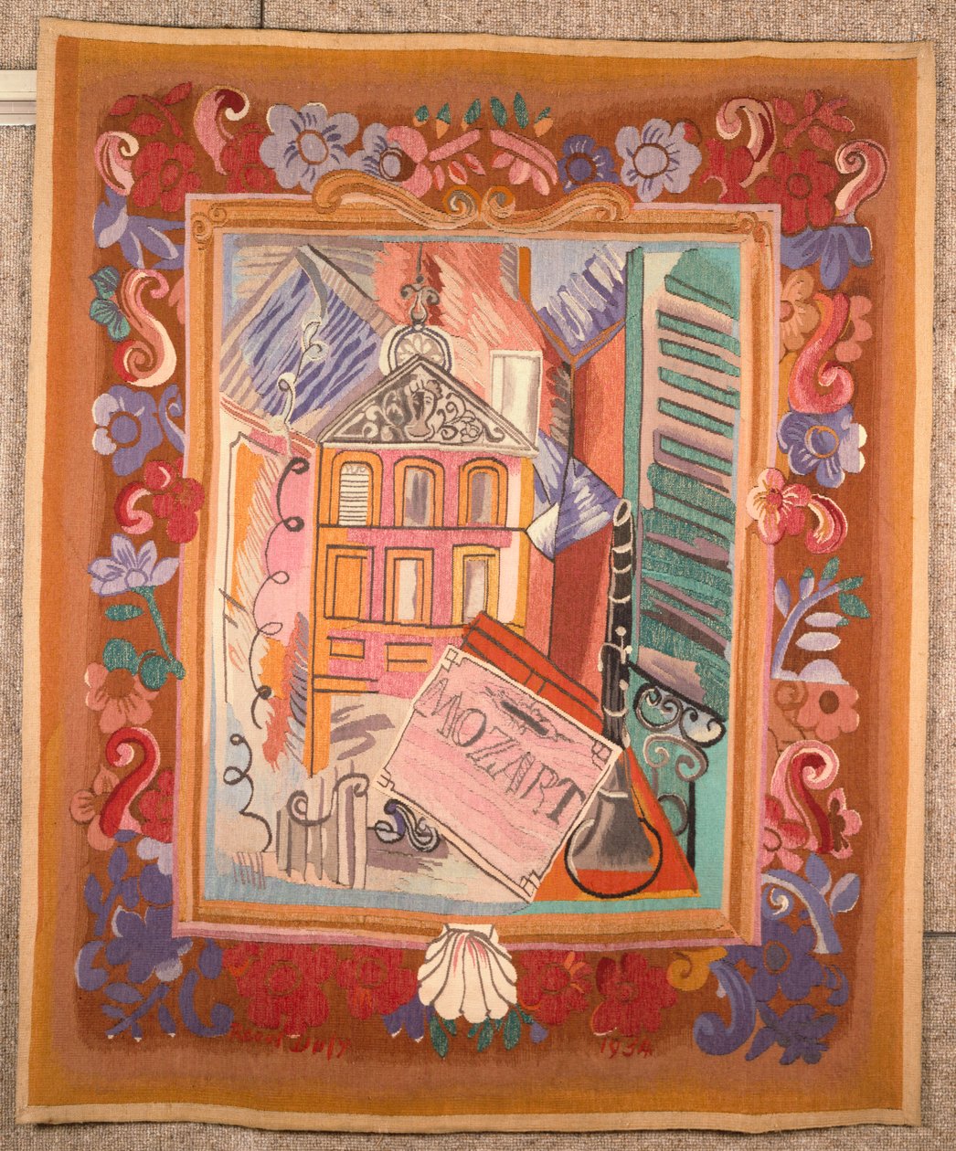 Mozartův dům od Raoul Dufy