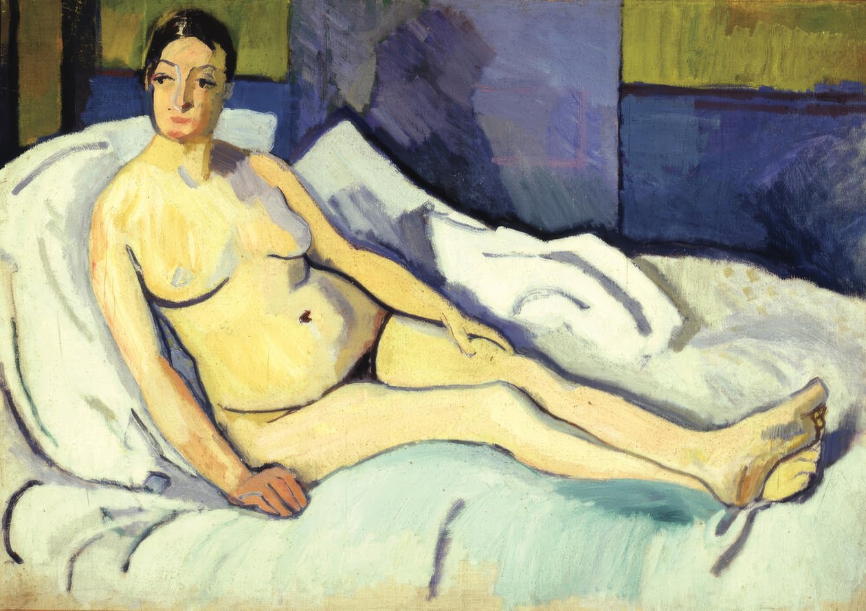 Nahý ležící od Raoul Dufy