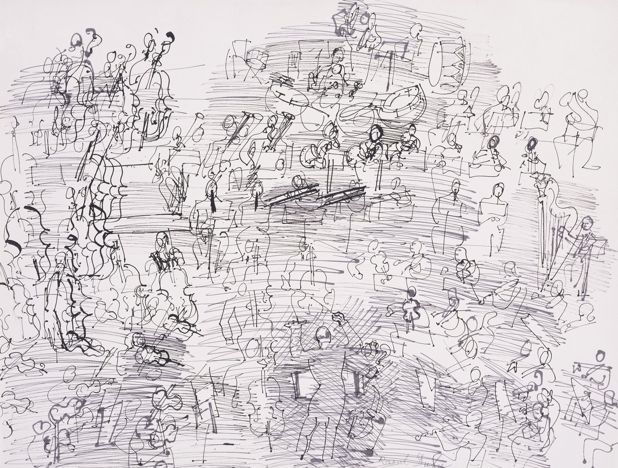 Orchestr; Orchestre od Raoul Dufy