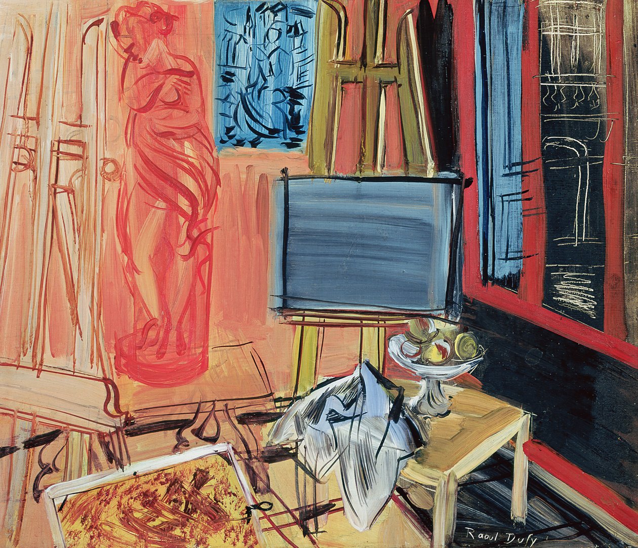 Zátiší (olej na plátně) od Raoul Dufy