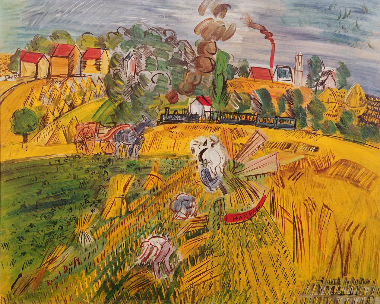 Dům (olej na plátně) od Raoul Dufy
