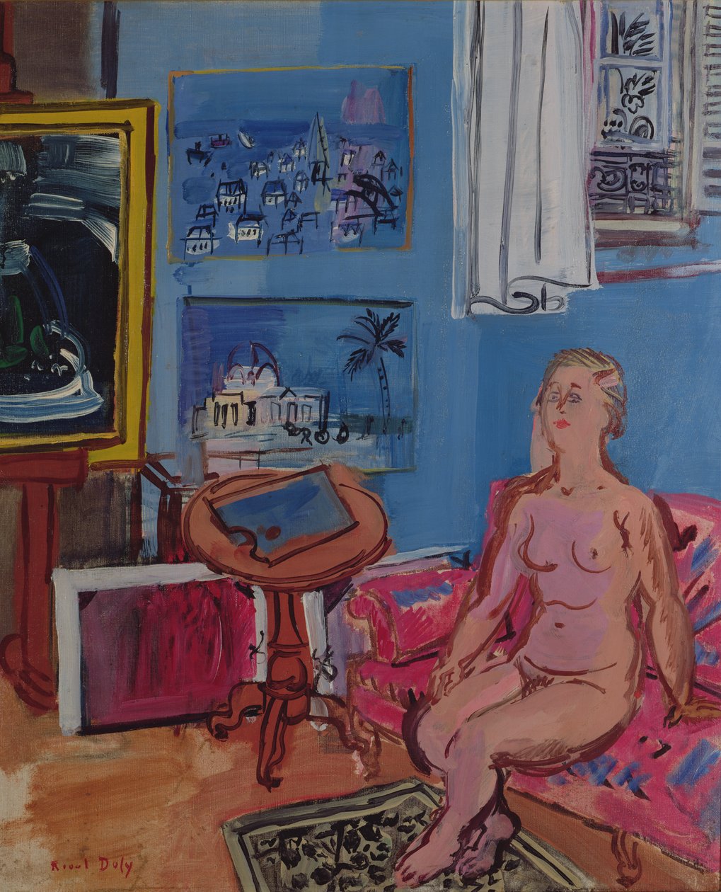 Model od Raoul Dufy