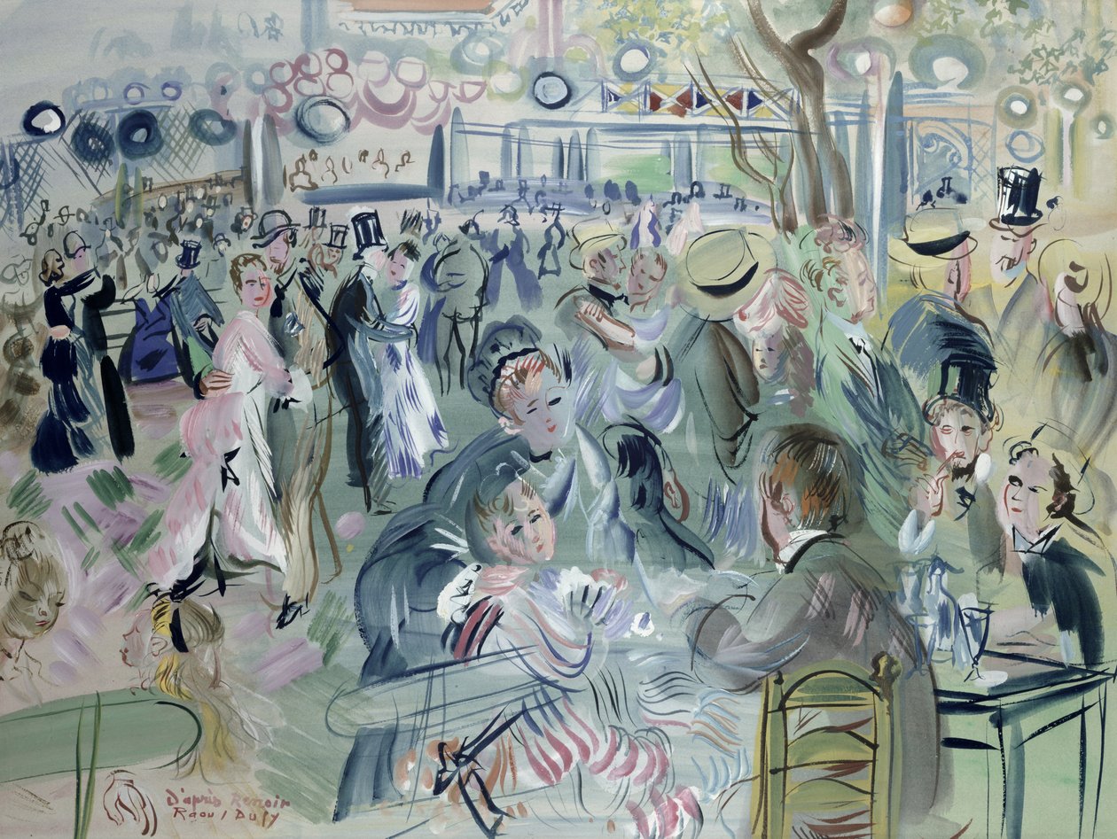 Moulin de la Galette od Raoul Dufy