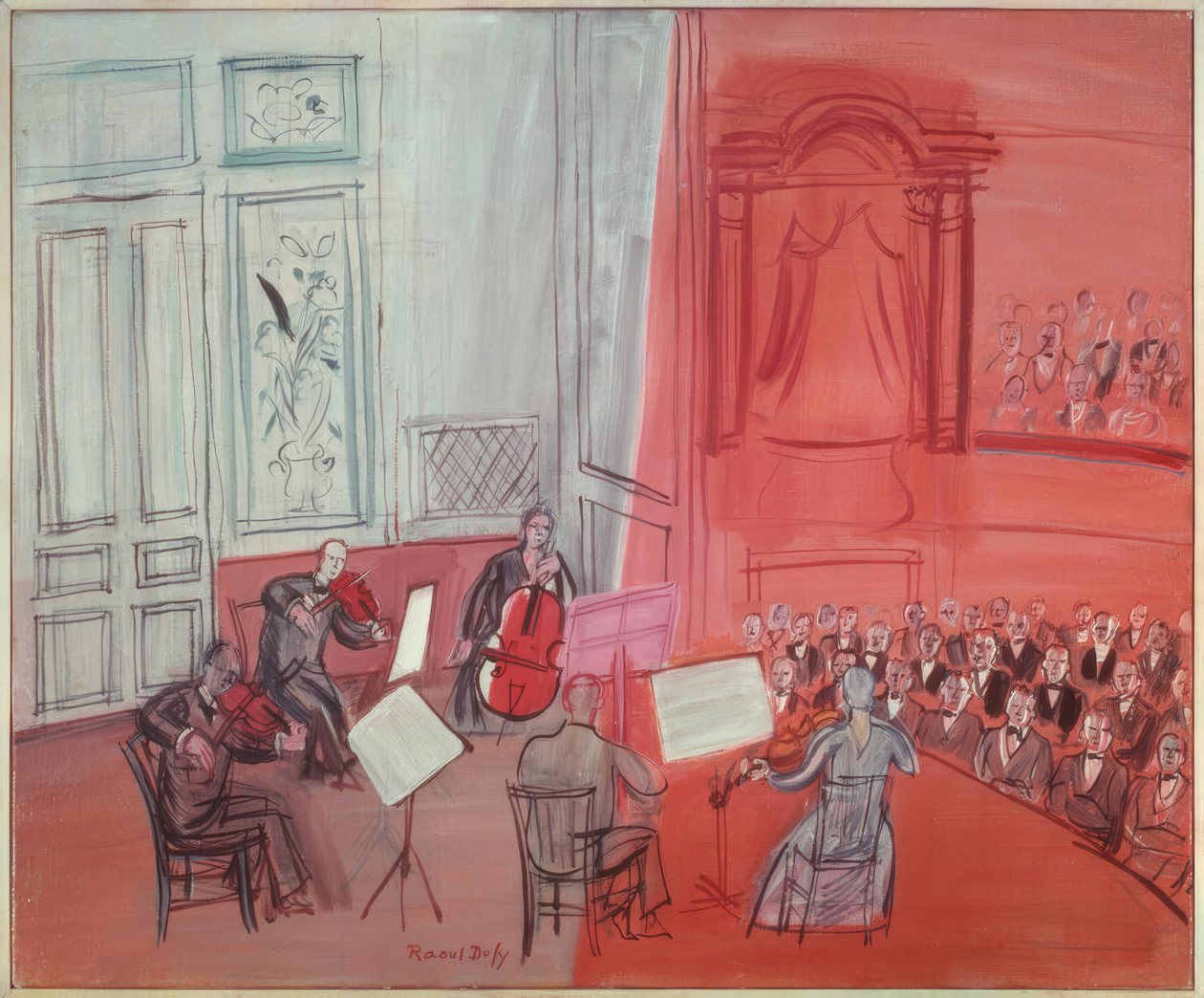 Oranžový koncert od Raoul Dufy
