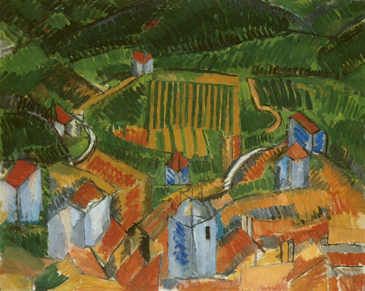 Krajina Vence od Raoul Dufy