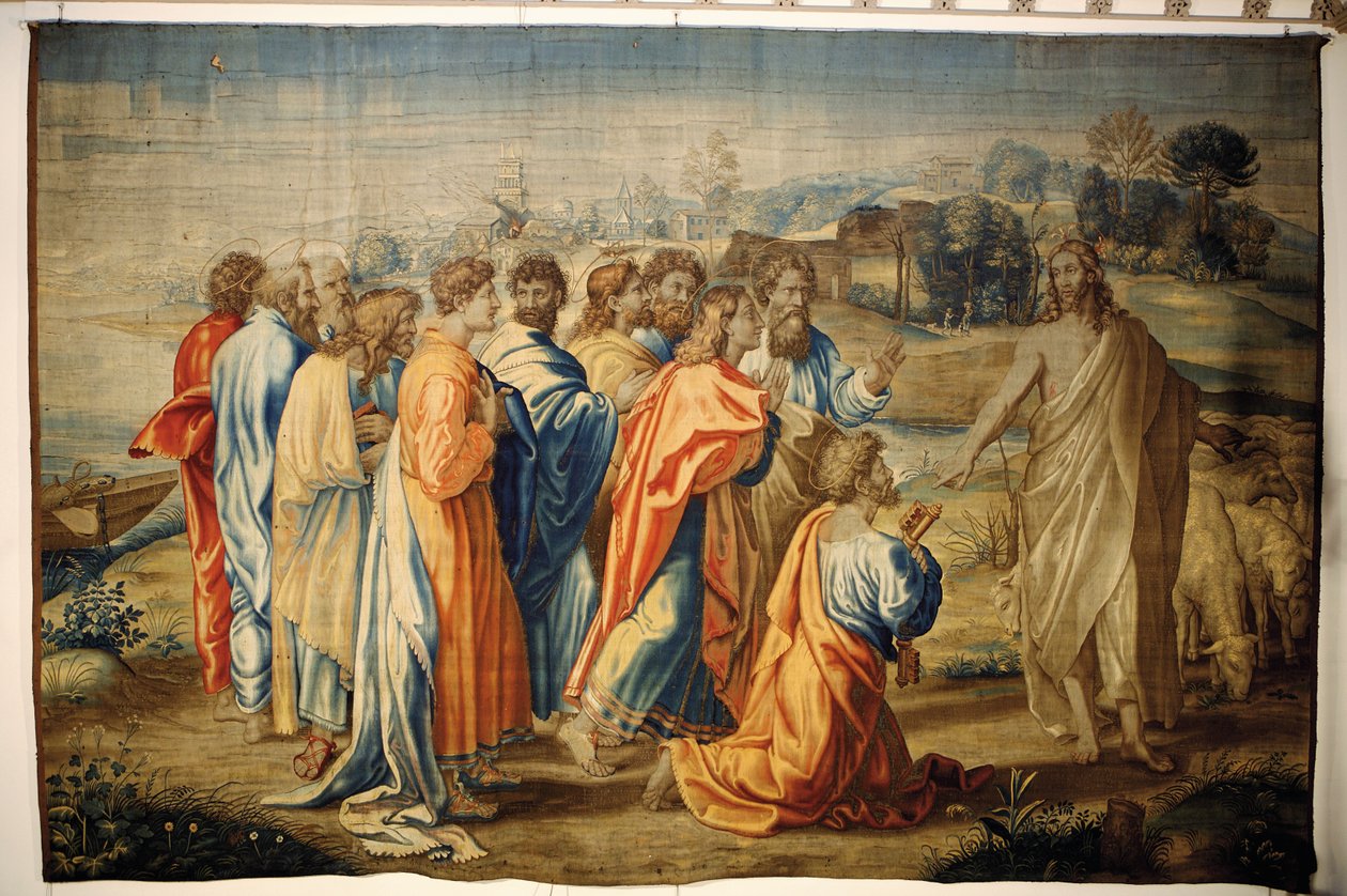 Kristovo obvinění Petrovi (tapisérie) od Raffaello Sanzio Raphael