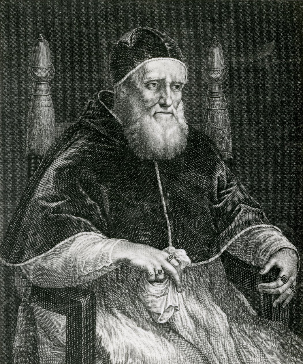 Papež Julius II. (1443-1513) od Raffaello Sanzio Raphael