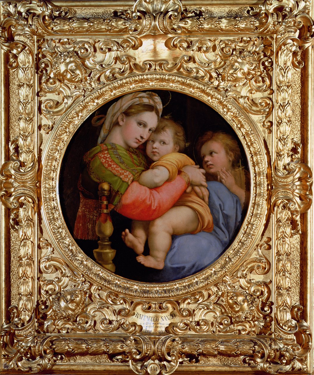 Madonna ze židle od Raffaello Sanzio Raphael