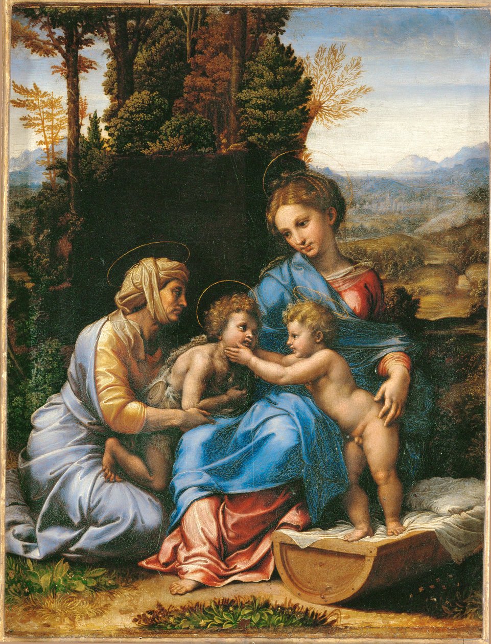 Svatá rodina ... od Raphael (1483 1520)