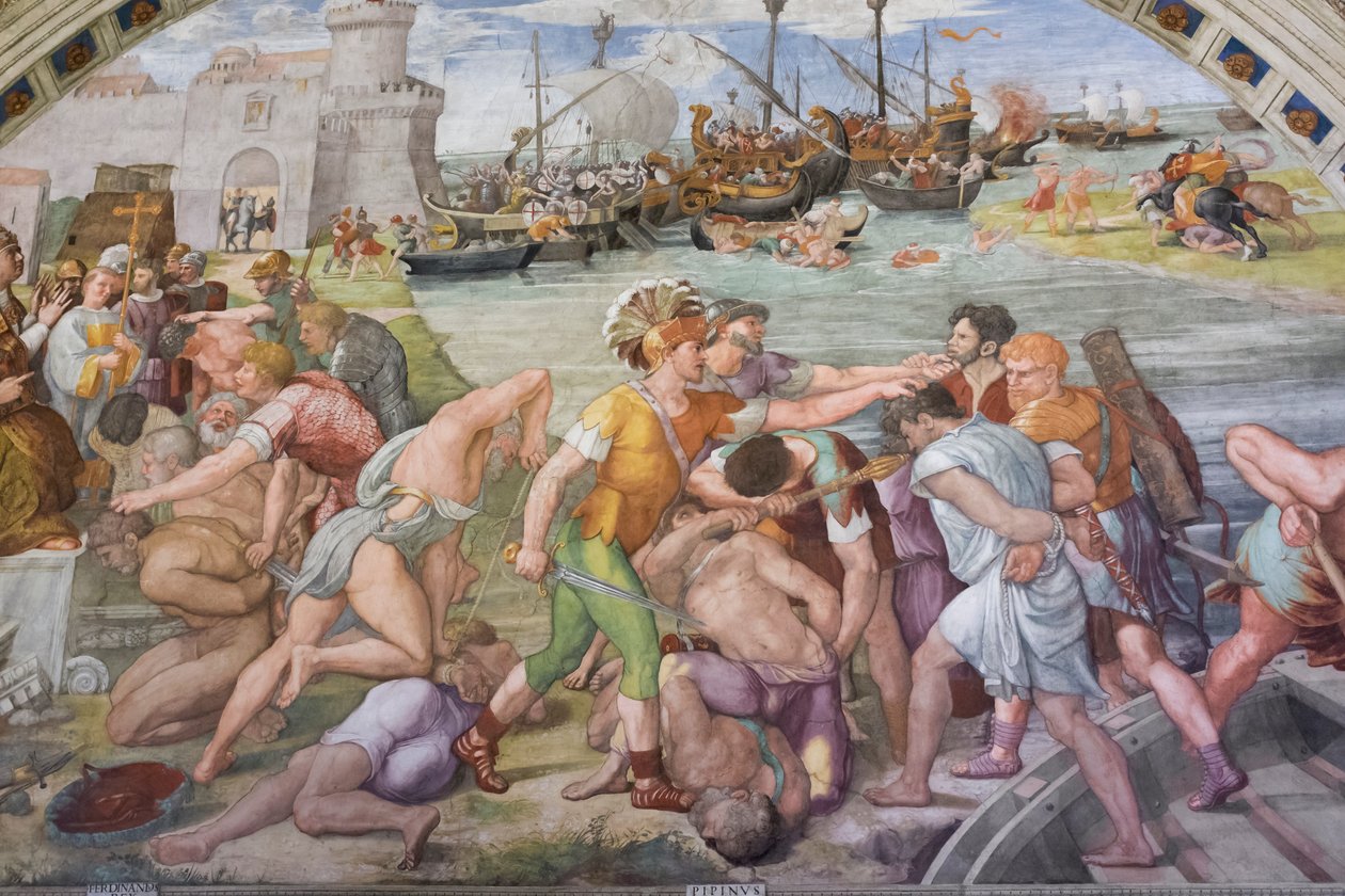 Bitva o Ostii od Raphael (1483 1520)