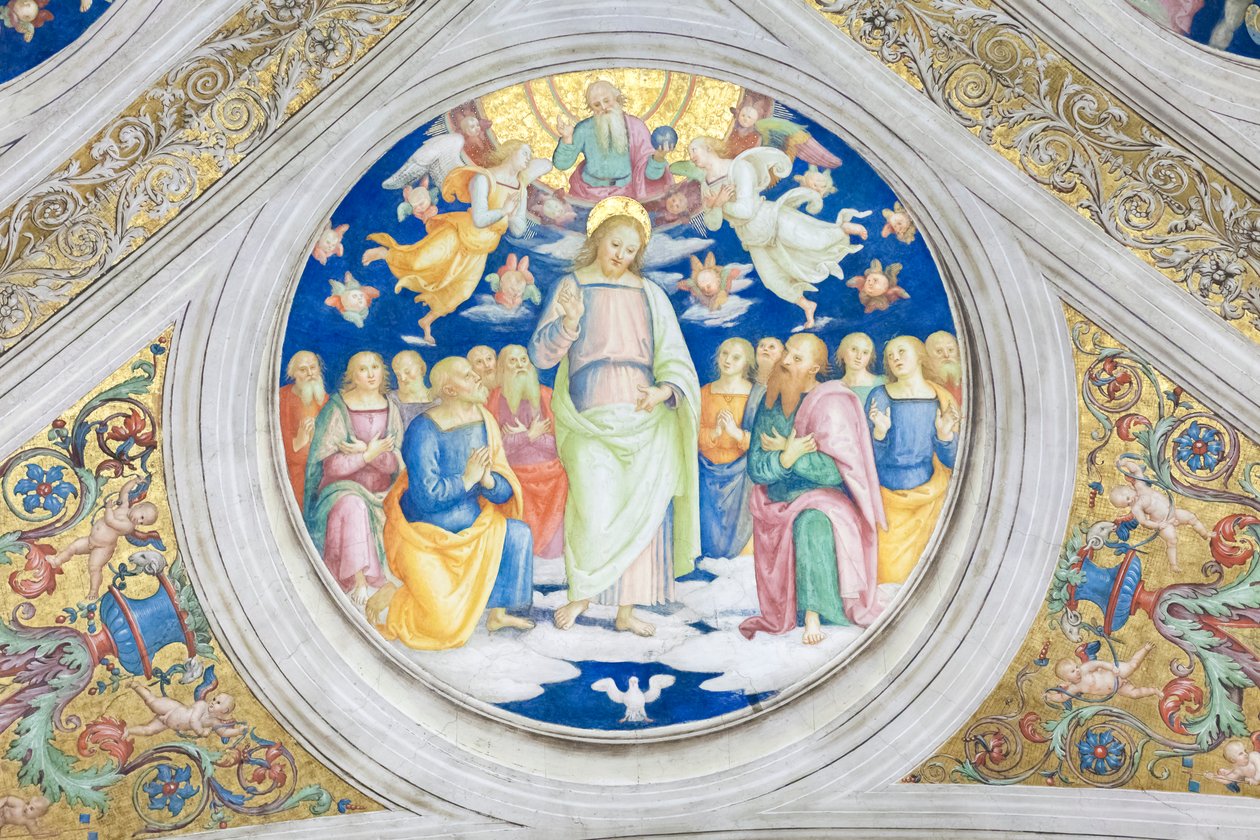 Kristus jako slunce spravedlnosti od Raphael (1483 1520)