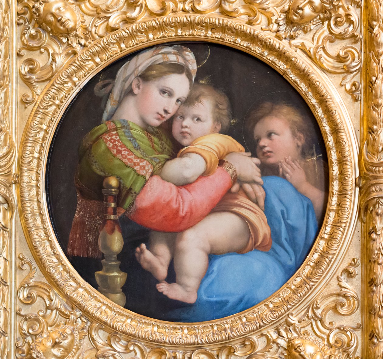 Madonna ze židle od Raphael (1483 1520)